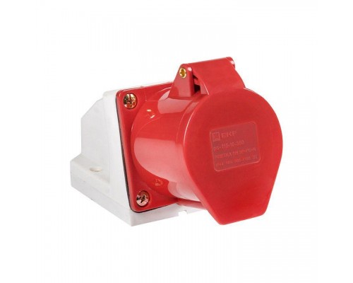 Розетка наружн. уст. 115 16А 3P+PE+N 380В IP44 PROxima EKF ps-115-16-380