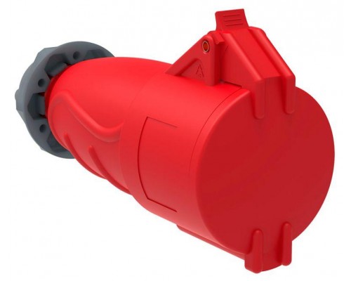 Розетка кабельная Magnum 32А 200/346-240/415В 3Р+РЕ+N 6ч ССИ-225 IP44 IEK PSN22-032-5