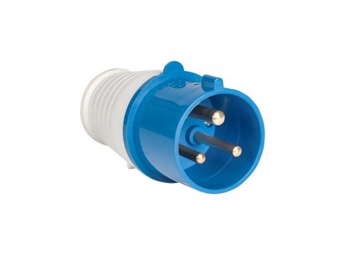 Вилка эл. каб. 16А 2P+РЕ 220В IP44 (013) EKF ps-013-16-220