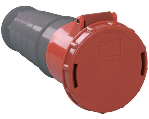 Розетка кабельная 63А 380В 3P+PE+N ССИ-235 IP54 IEK PSR22-063-5