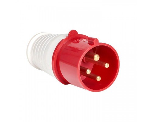 Вилка эл. каб. 32А 3P+РЕ 380В IP44 (024) EKF ps-024-32-380