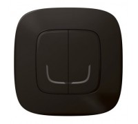 Умный беспроводной двухклавишный выключатель Valena Allure, цвет Антрацит