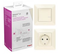 Готовый к установке пакет: управление бытовыми электроприборами, Valena Life, цвет Слоновая кость