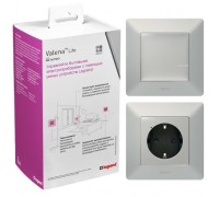 Готовый к установке пакет: управление бытовыми электроприборами, Valena Life, цвет Алюминий