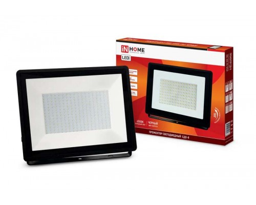 Прожектор СДО-8 LED 200Вт 230В 6500К 18000лм IP65 IN HOME 4690612030081