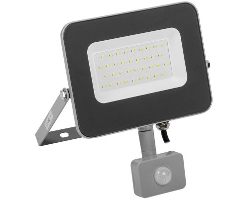Прожектор светодиодный СДО 07-30Д 30Вт 6500К IP44 с датчиком движ. сер. IEK LPDO702-30-K03