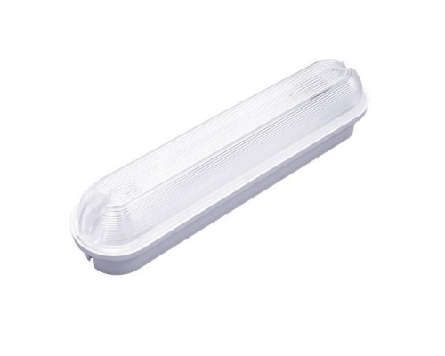 Светильник светодиодный Vega LED-08-001 8Вт 5000К IP54 860лм УХЛ2 310х70х75мм ЖКХ накладной прозр. рассеив. без датчика Ксенон 0185508001