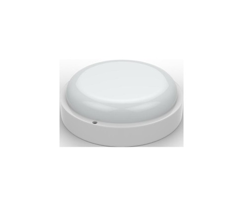Светильник светодиодный ЖКХ ECO D140х51 8Вт 680лм 4000К IP65 круглый Gauss 126418208