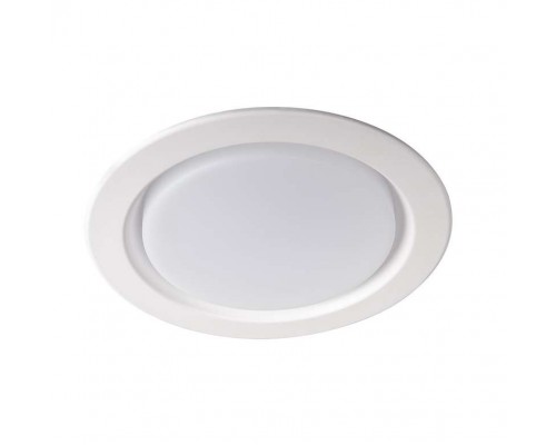 Светильник светодиодный PLED DL5 18Вт 4000К IP40 встраив. WH JazzWay 5026469