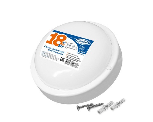 Светильник светодиодный ILED-SMD2835-СПП-18-1440-220-4-IP65-R ЖКХ IONICH 1470