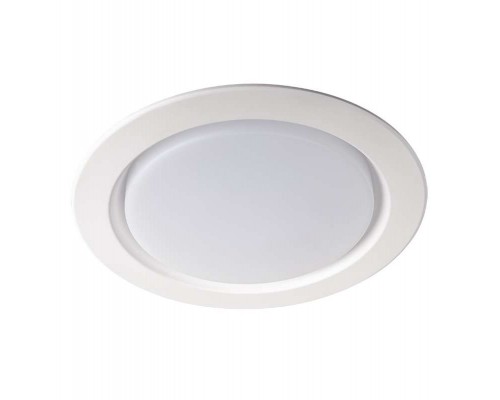 Светильник светодиодный PLED DL5 24Вт 4000К IP40 встраив. WH JazzWay 5026506