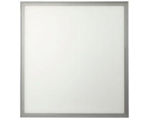 Светильник светодиодный SPL-5-40-4K (S) 595х595х8 40Вт 4000К IP40 2800лм универс. Ra>80 без драйвера NationStar ультратонкая панель серебр. ЭРА Б0026959