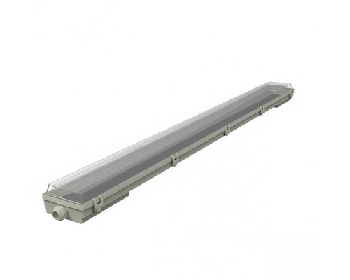 Светильник с отражателем влагозащ. СПП-Т8-G13 INDUSTRY 1276х86х55мм IP65 для LED ламп 2х1200мм Gauss 909410212