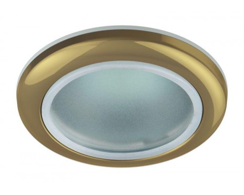 Светильник WR1 GD 50Вт IP44 MR16 12В точечный влагозащ. зол. ЭРА C0043846