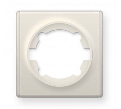 Рамка однопостовая, цвет: Бежевый (арт. 1E52101301)