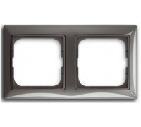Basic 55 Рамка 2-постовая, цвет: Entrée-grey (1725-0-1532)