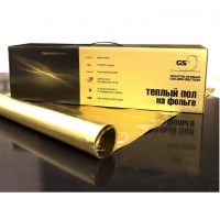 Нагревательный мат на фольге "Золотое сечение" GS-1500-10,0