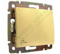 Valena Выключатель 1-клавишный, 10A, IP44, цвет: Слоновая кость (арт. 774101)