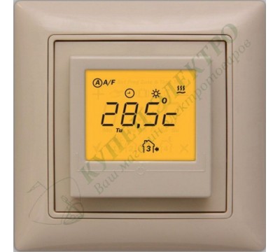 Программируемый терморегулятор ERATHERM GV780, слоновая кость, для серии ABB Basic55