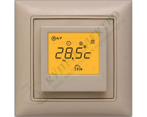 Программируемый терморегулятор ERATHERM GV780, слоновая кость, для серии ABB Basic55