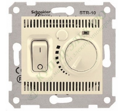 Термостат для теплого пола, цвет бежевый, (арт.SDN6000347)