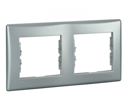 Рамка 1 пост IP44, цвет алюминий ,(арт.SDN5810160)