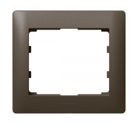Рамка 1 пост, цвет: Dark Bronze (арт. 771201)