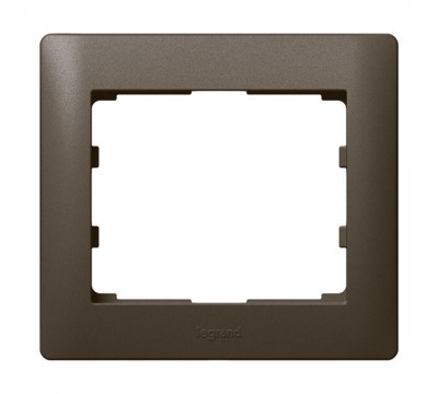 Рамка 1 пост, цвет: Dark Bronze (арт. 771201)