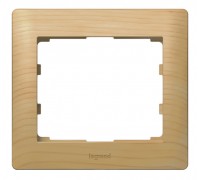 Рамка 1 пост, дерево, цвет: Maple (арт. 771961)