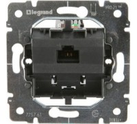 Розетка компьютерная (информационная) на 1 выход RJ45 Кат.5Е UTP, монтаж на винтах (арт. 775761)