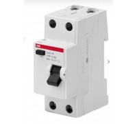 Выключатель дифференциальноготока 2P, 63A, 100мA, AC,( 2CSF602042R2630)