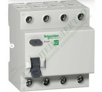 Дифференциальный выключатель (УЗО) Easy9 4П 40А 100мА AC 230В (арт. EZ9R54440)