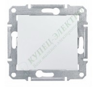 Выключатель одноклавишный IP44, цвет белый, (арт.SDN0100321)