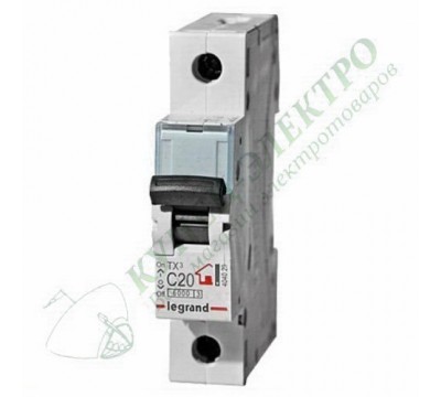 Автоматический выключатель TX3 C63A 1П 6000 (арт.404034)