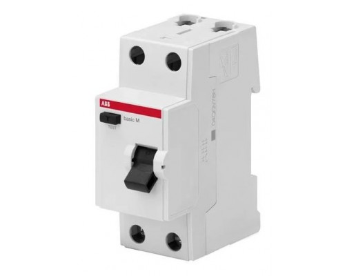 Выключатель дифференциальноготока 2P, 25A, 300мA, AC, (2CSF602043R3250)
