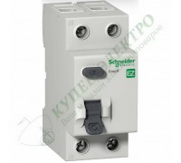 Дифференциальный выключатель (УЗО) Easy9 2П 25А 10мА AC 230В (арт. EZ9R14225)