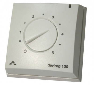 Терморегулятор DEVIreg Д-130 с датчиком пола (арт. 140F1010)