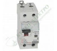 Дифференциальный автоматический выключатель DX3 1П+Н C32А 30MA-AC (арт. 411005)