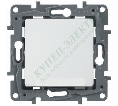 Выключатель-переключатель IP44 10AX, цвет белый (арт. 672200)