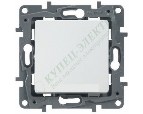 Выключатель-переключатель IP44 10AX, цвет белый (арт. 672200)