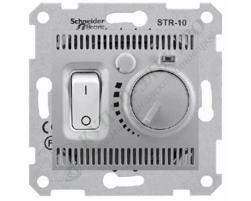 Термостат для теплого пола, цвет алюминий, (арт.SDN6000360)