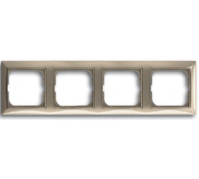 Basic 55 Рамка 4-постовая, цвет: Maison-beige (1725-0-1529)