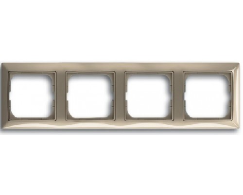 Basic 55 Рамка 4-постовая, цвет: Maison-beige (1725-0-1529)
