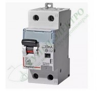 Дифференциальный автоматический выключатель DX3 1П+Н C40А 30MA-AC (арт. 411006)