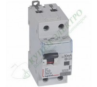 Дифференциальный автоматический выключатель DX3 1П+Н C10А 30MA-A (арт. 411048)