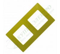 Рамка 2 поста, цвет зелёный папоротник