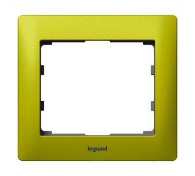 Рамка 1 пост, металл, цвет: Magic Green (арт. 771921)