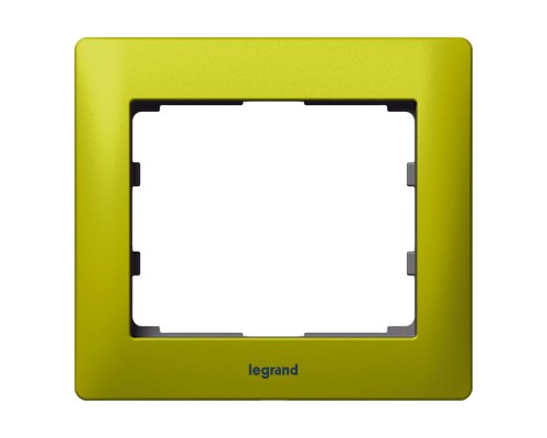 Рамка 1 пост, металл, цвет: Magic Green (арт. 771921)