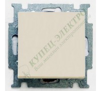 Basic 55 Переключатель перекрестный 1-клавишный в сборе с лицевой панелью (с трех мест), цвет: Слоновая кость (2006/7 UC-92-507)