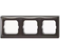 Basic 55 Рамка 3-постовая, цвет: Entrée-grey (1725-0-1533)